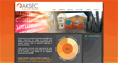 Desktop Screenshot of aksec.com.ar