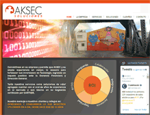 Tablet Screenshot of aksec.com.ar
